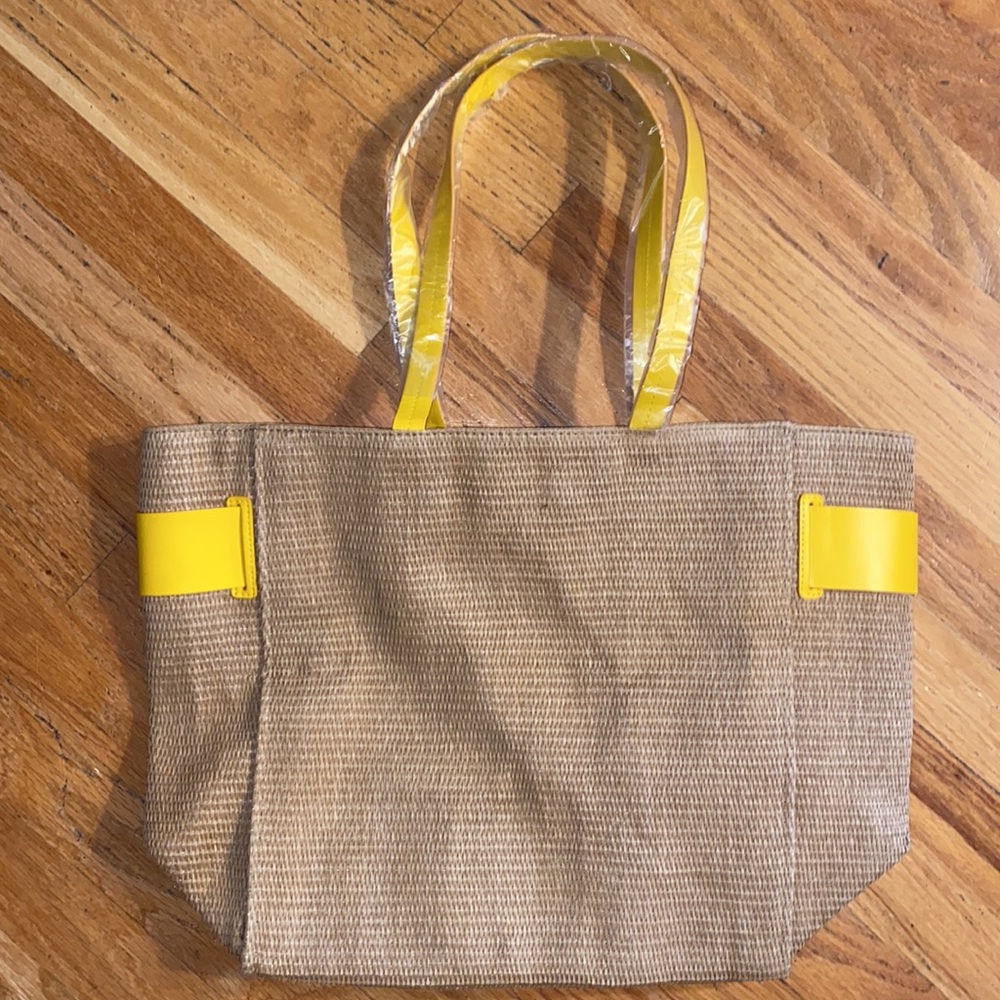 NEW Raffia Tote Bag - Picture 4 of 5